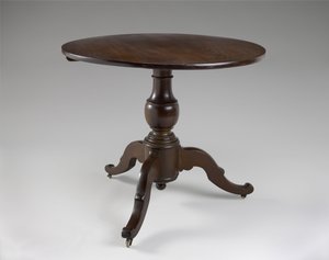 Table centrale, vers 1850-1870