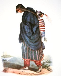Mère Chippewa et Bébé, c.1821