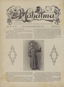Chung Ling Soo, alias William E Robinson, homme de mystère (lithographie) - American School