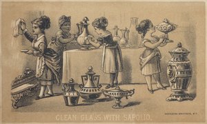 Nettoyer le verre avec Sapolio
