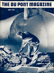 Engrais commercial, couverture du DuPont Magazine, juin 1938