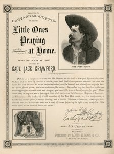 Couverture de la partition pour Little Ones Praying at Home - American School
