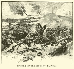 Épisode du Siège de Plevna - American School