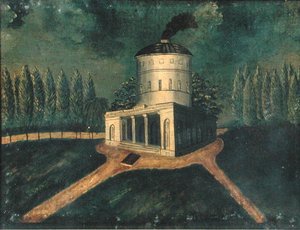 Fairmount Waterworks, vers 1838