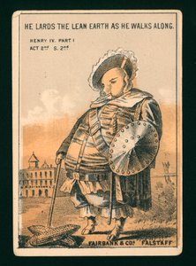 Falstaff, de Henry IV Partie 1 de Shakespeare