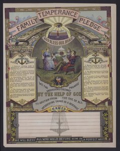 Engagement de tempérance familiale - American School