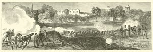 Troupes fédérales devant Jackson, Mississippi, juillet 1863 - American School