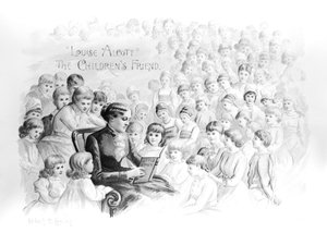 Frontispice de Louise Alcott, l