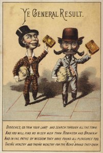 Messieurs avec du tabac, Robinson et Brown - American School