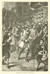 Le gouverneur Andros prisonnier, 1689 - American School