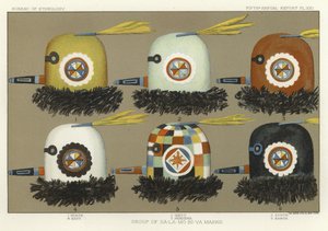 Groupe de masques Sa-La-Mo-Bi-Ya - American School