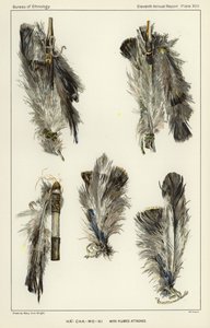Ha-Cha-Mo-Ni avec plumes attachées