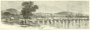 Le corps de Howard traversant la Chattahoochee, juillet 1864 - American School