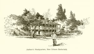 Quartier Général de Jackson, Champ de Bataille de la Nouvelle-Orléans