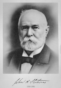 John B. Stetson (1830-1906) fabricant de chapeaux américain de Philadelphie