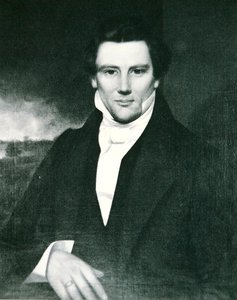 Joseph Smith (1805-44) prophète fondateur de la religion mormone aux États-Unis - American School