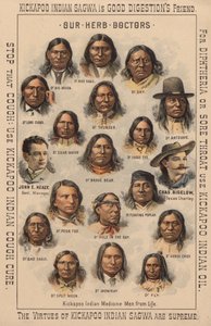 Hommes-médecine Kickapoo - American School