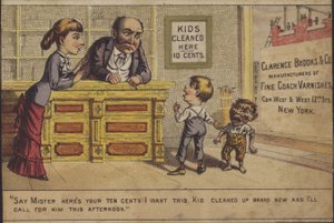 Enfants nettoyés ici