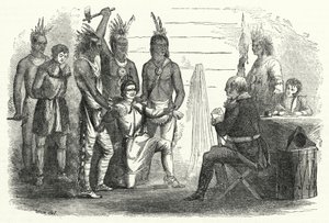Lieutenant Boyd devant le colonel Butler, un incident de clémence sauvage et de vindicte civilisée - American School