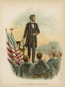 Discours de Lincoln à Gettysburg