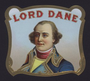 Lord Dane, étiquette de cigare