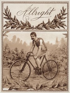 Homme faisant du vélo - American School