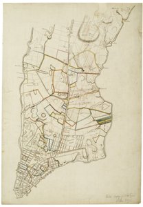 Île de Manhattan vers 1765-1770 de la Batterie à au-dessus de Turtle Bay, 1845
