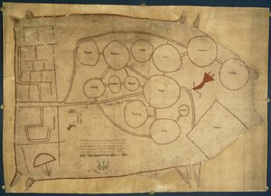 Carte des Terres Indiennes Natives, c.1721-25