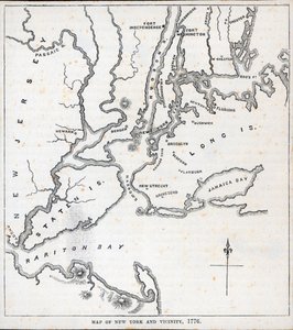 Carte de New York et des environs