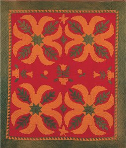 Couverture mennonite, vers 1880 - American School