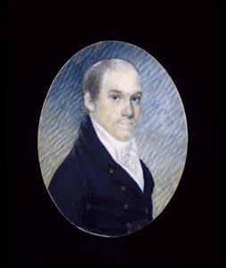 Miniature de William Cadogan Simes (1773-1824), vers 1810-1824