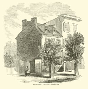 Maison de Mme Surratt, Washington, avril 1865