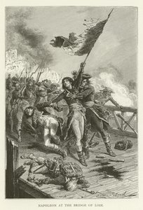 Napoléon au pont de Lodi - American School