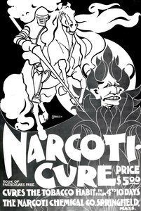 Narcotui-Cure, conçu par William H. Bradley, 1895 - American School