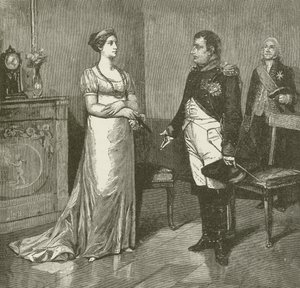 Napoléon annonçant à Joséphine son Divorce
