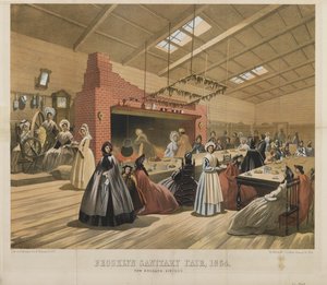 Cuisine de la Nouvelle-Angleterre, Brooklyn Sanitary Fair, 1864 - American School