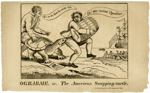 Ograbme, ou La tortue mordante américaine, 1808 - American School