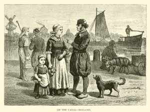 Sur le canal, Hollande - American School