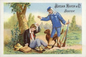 Passant aidant un gentleman blessé
