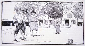 Jouer aux boules à New Amsterdam au XVIIe siècle - American School