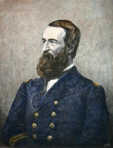 Portrait de David Dixon Porter (1813-91), amiral de la marine fédérale