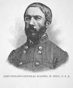 Portrait du Lieutenant Général Daniel H. Hill - American School