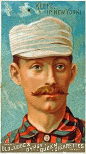Portrait de Tim Keefe, 1887 - American School