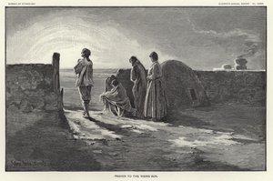 Prière au soleil levant - American School