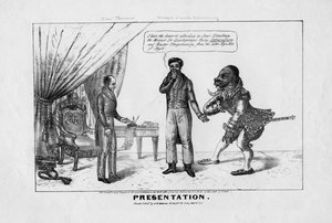 Présentation, publié par H R Robinson, New York, 1839