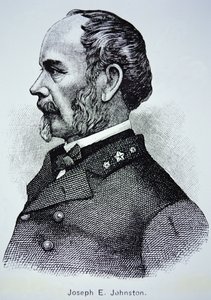 Portrait du général Joseph E. Johnston (1807-1891) - American School