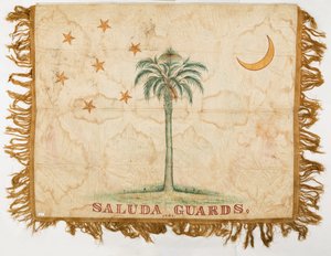 Bannière régimentaire des Saluda Guards