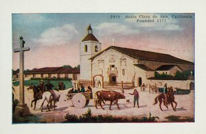 Santa Clara de Asis, Californie, Fondée en 1777 - American School