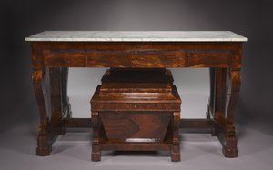 Buffet et cellarette, firme de Duncan Phyfe et Fils - American School