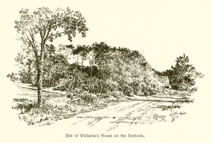 Site de la maison de Williams sur le Seekonk